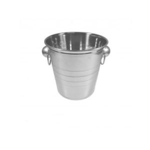 Balde inox pequeno para locação