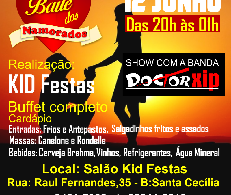 12 DE JUNHO – DIA DOS NAMORADOS